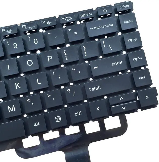 Alt view image 4 of 5 - YIJIATech Replacement Keyboard with Screwdriver US Layout for HP ProBook 440 G8 G9 445 G8 G9 640 G8 G9 645 G8 G9 Black Frameless Laptop Keyboard (Backlit)