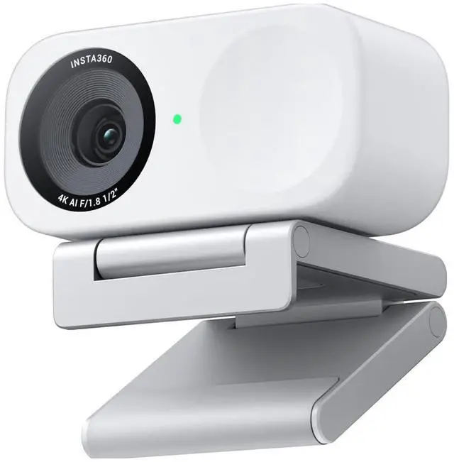 Main image of Insta360 Link 2C - 4K Webcam for PC/Mac, 1/2" Sensor, Auto Framing, HDR, AI Noise-Canceling Mic, Gesture Control for Streaming, Video Calls, Gaming, Works with Zoom, Teams, White