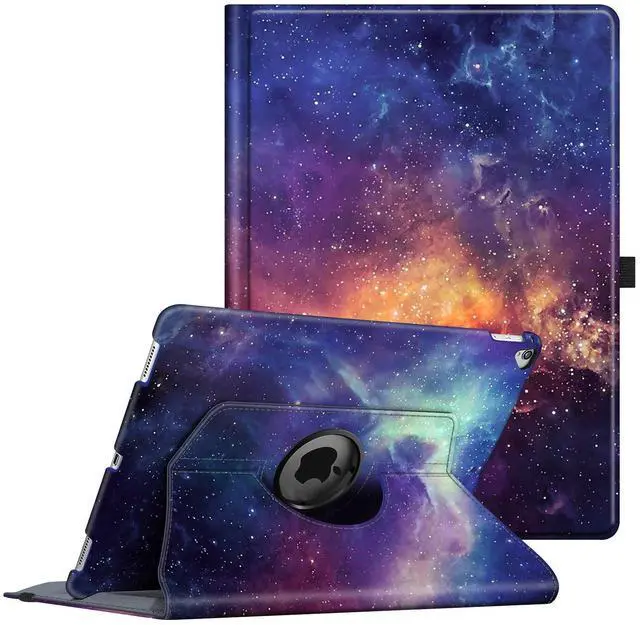Main image of Fintie Rotating Case - 2017/2015 iPad Pro 12.9 inch (Old Model) 1st & 2nd Gen Case, 360 Degree Swiveling Stand Protective Back Cover, Supports Auto Wake/Sleep, Galaxy
