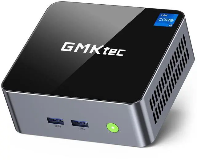 Main image of GMKtec Mini PC Intel i7 12700H (14C/20T 4.7 GHz) 16GB DDR4 1TB SSD, Mini Desktop Computer Iris XE Graphics, Triple 4K Display, WiFi 6, BT5.2, USB-C M3 Ultra