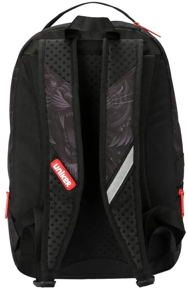 Alt view image 4 of 5 - Travel Laptop Backpack,Graffiti Backpack for Work,Designer Laptop Backpack for 15.6 Inch,Water Resistant Bag (Tiger)