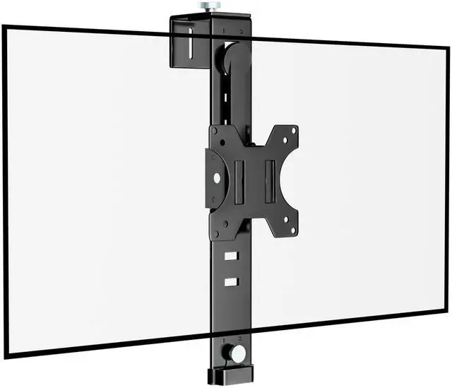 Main image of PUTORSEN 13-35 Inch Cubicle Monitor Hanger, Height Adjustable Mount With VESA 7575mm and 100100mm, Clamp Hook Top Holds Up to 26.4 lbs, Black, YPT18-H01