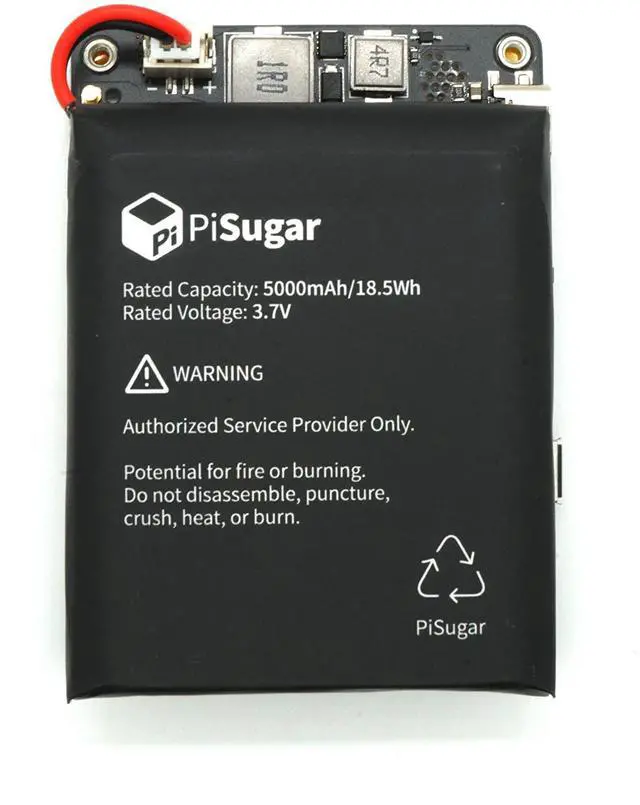 Main image of PiSugar 3 Plus Portable Pwnagotchi Power Management for Raspberry Pi 3B/3B+/4B Model (Not Include Raspberry Pi)