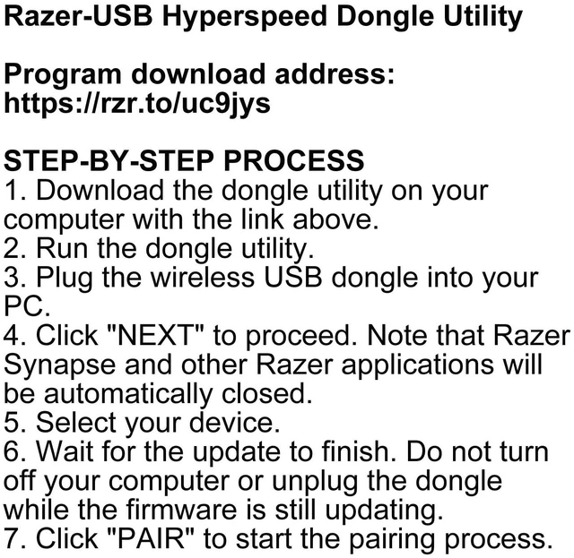 Alt view image 2 of 4 - BestParts Black USB Dongle Receiver Replacement for Razer Basilisk V3 PRO