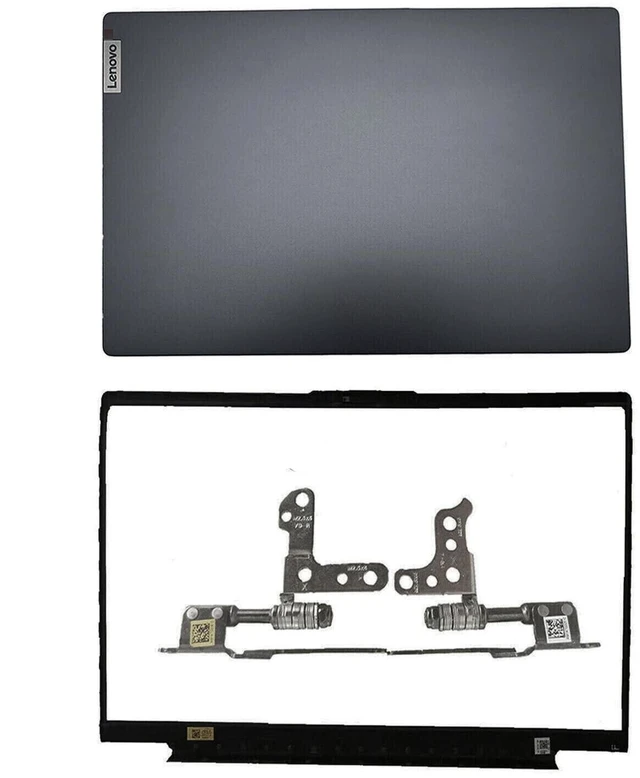 Main image of Wzqrps Replacement Laptop LCD Cover Back Rear Top Lid Hinges Front Bezel for Lenovo ideapad 5 15IIL05 15ARE05 15ITL05 15ALC05 5-15IIL05 5-15ARE05 5-15ITL05 5-15ALC05 5CB0X56073 5CB0Z31048 (Gray)