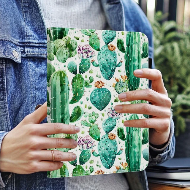 Alt view image 2 of 5 - smauncucn Case for iPad 10th Generation 10.9 inch 2022,for iPad (A16) 11th Generation 11 Inch 2025,Wallet PU Leather Folio Cover Multi-Angle Stand with Auto Wake/Sleep,Cute Cactus