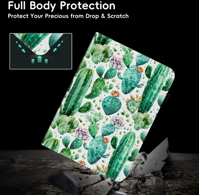 Alt view image 3 of 5 - smauncucn Case for iPad 10th Generation 10.9 inch 2022,for iPad (A16) 11th Generation 11 Inch 2025,Wallet PU Leather Folio Cover Multi-Angle Stand with Auto Wake/Sleep,Cute Cactus