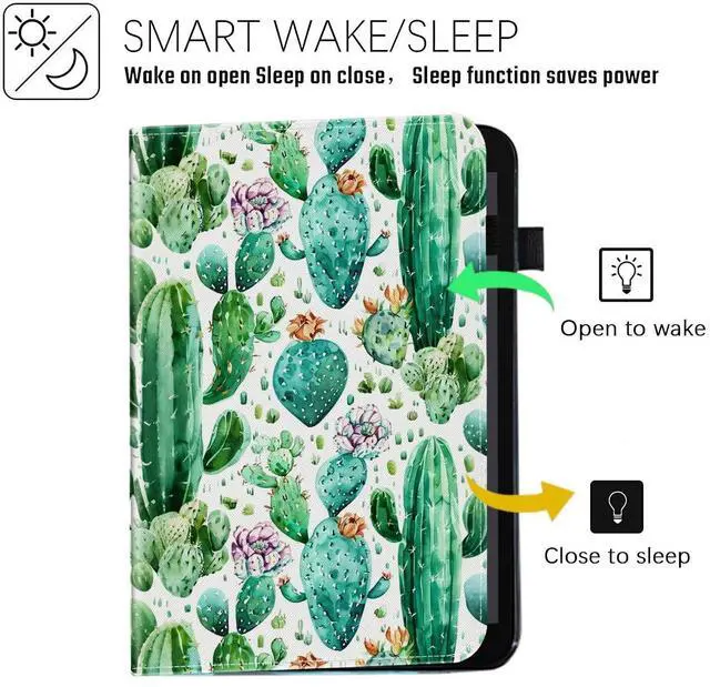 Alt view image 5 of 5 - smauncucn Case for iPad 10th Generation 10.9 inch 2022,for iPad (A16) 11th Generation 11 Inch 2025,Wallet PU Leather Folio Cover Multi-Angle Stand with Auto Wake/Sleep,Cute Cactus