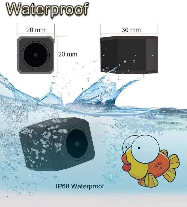 Alt view image 4 of 5 - aSATAH Full HD Car Rear View Camera for Toyota RAV4 RAV-4 RAV 4 / Toyota Vanguard 2006~2012 &Vehicle-Camera's Waterproof and Shockproof Reversing Backup Cameras (Full HD Camera)