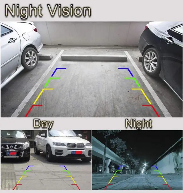 Alt view image 5 of 5 - aSATAH Full HD Car Rear View Camera for Toyota RAV4 RAV-4 RAV 4 / Toyota Vanguard 2006~2012 &Vehicle-Camera's Waterproof and Shockproof Reversing Backup Cameras (Full HD Camera)