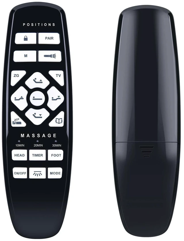 GWVEE Replacement RF.27.19.02 Adjustable Bed Remote Control for ...