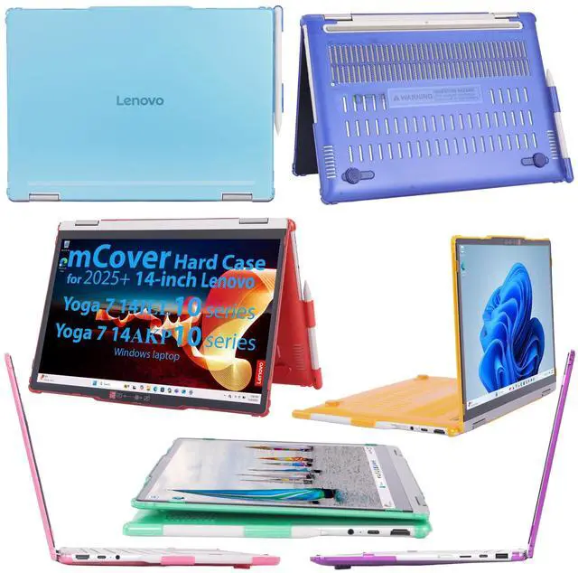 Alt view image 5 of 5 - mCover case ONLY Compatible for 2025~2026 14-inch Lenovo Yoga 7 2-in-1 14ILL10 ^^ 14AKP10 Series Windows Notebook Computers (NOT Fitting Any Other Models) (Purple)