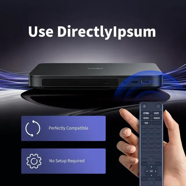 Alt view image 4 of 5 - ZWP Replacement Remote Control fit for 2014 2015 2016 2017 2018 Toyota Highlander Sequoia DVD 86170-34030