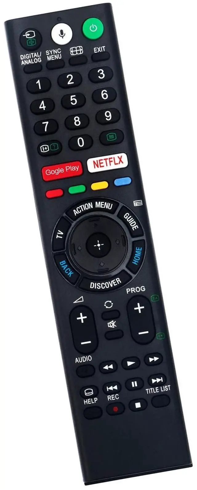 Main image of Replacement RMF-TX300A Voice Assitant Remote Commander Suits for Sony BRAVIA TV KD-49X8300D KD-65X8500D KD-65X9300D KD-75X8500D KD-75X9400D KD-75X9000E KD-75X8500E KD-65X9000E KD-65X8500E KD-55X9000E