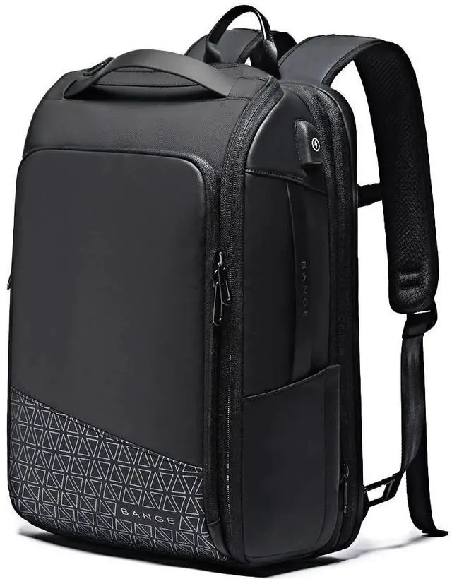 Main image of BANGE 45L Expandable Travel Backpacks,Weekender Carry On Backpack, Flight Approved Business Backpack for 17.3inch Laptop