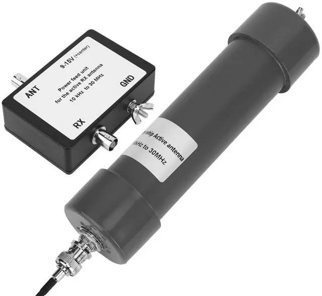 Main image of Phefop Active Antenna,10 KHz 30 MHz Mini Whip Active Antenna with Portable Cable for Radio Communication, Zy3tm01gph