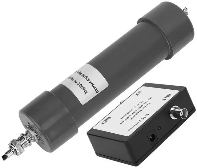 Alt view image 2 of 5 - Phefop Active Antenna,10 KHz 30 MHz Mini Whip Active Antenna with Portable Cable for Radio Communication, Zy3tm01gph
