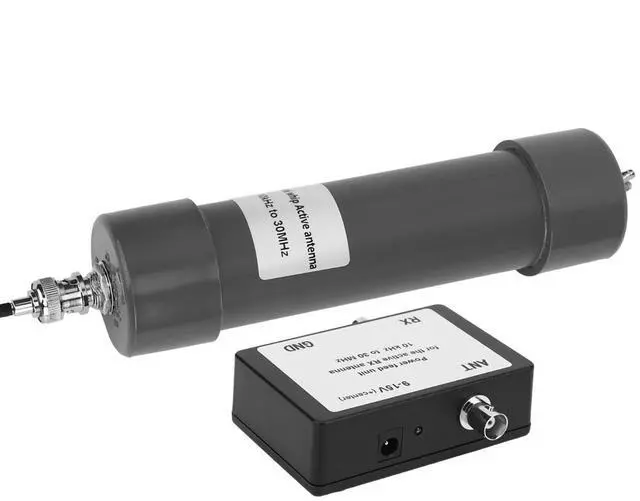 Alt view image 3 of 5 - Phefop Active Antenna,10 KHz 30 MHz Mini Whip Active Antenna with Portable Cable for Radio Communication, Zy3tm01gph