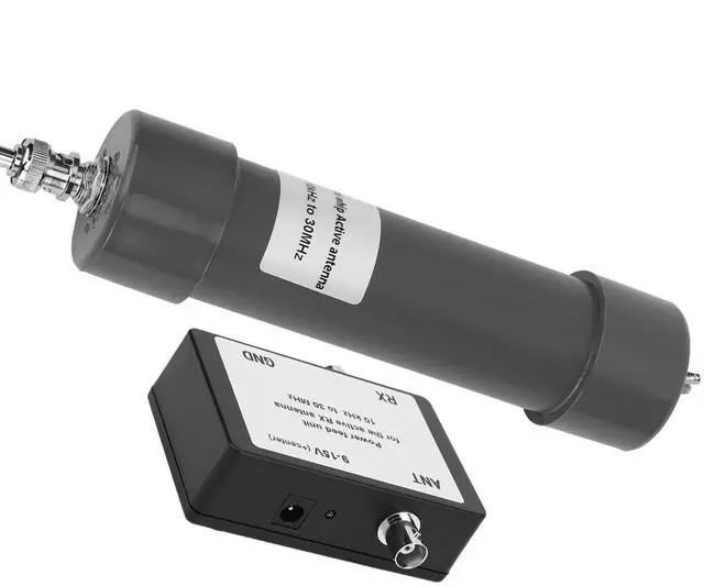 Alt view image 5 of 5 - Phefop Active Antenna,10 KHz 30 MHz Mini Whip Active Antenna with Portable Cable for Radio Communication, Zy3tm01gph