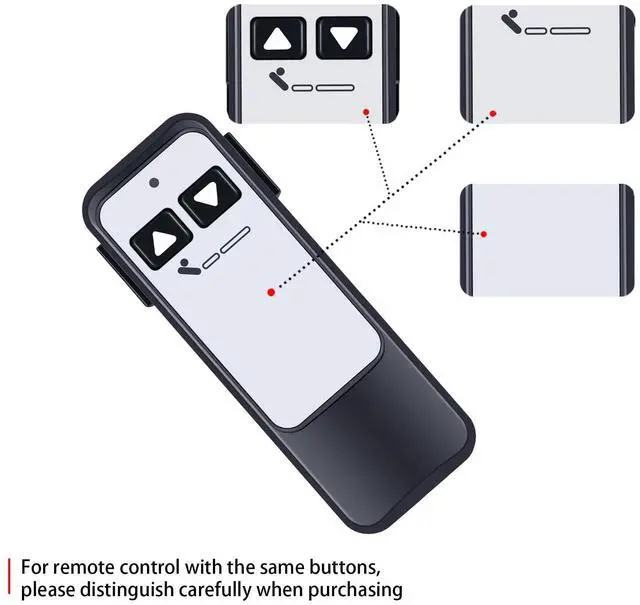 Alt view image 4 of 5 - RYQIF Adjustable Bed Richmat HJH5 5 Pin Wired Remote Control Replacement