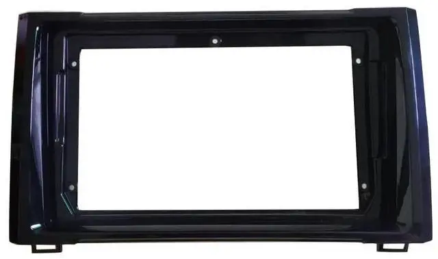 Main image of 9'' Car Radio Stereo Dash Frame Fascia Bezel Panel Compatible for Toyota Tundra 2014 15 16 17 18 19 20 Install Mount Kit