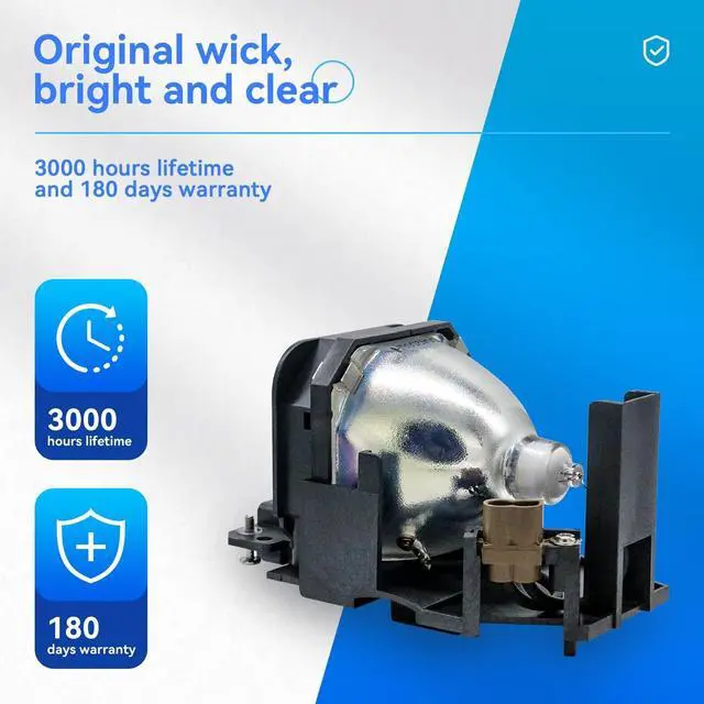 Alt view image 3 of 5 - ZMSTLAMP ET-LAX100 for Panasonic PT-AX100 PT-AX200U PT-AX100U PT-AX200E PT-AX200 PT-AX100E TH-AX100 Projector Replacement Lamp Bulb