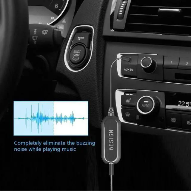 Alt view image 5 of 5 - BESIGN Ground Loop Noise Isolator, Ground Loop Buzzing Noise Filter, Ground Loop Buzzing Noise Elimination for Car Audio and Home Stereo System with 3.5mm Audio Cable (5Pack)