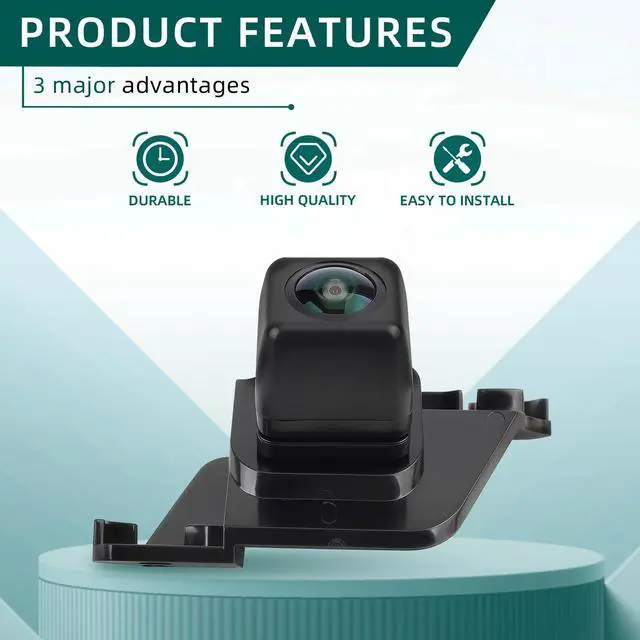 Alt view image 3 of 5 - AUTOKAY 86790-04021 Backup Camera Replacement for Toyota Tacoma (2014-2015)