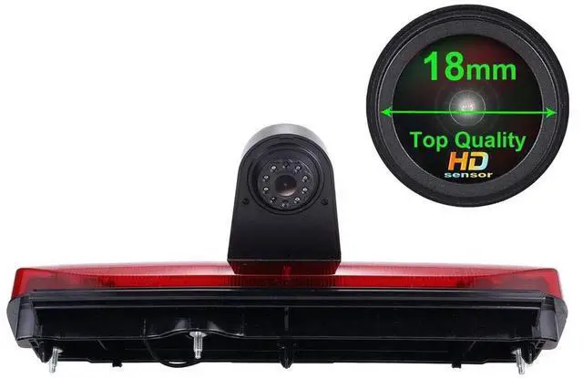 Main image of HD 1280x720pixel 1000Lines Third Brake Light Backup Camera Brake lamp Parking Camera Vehicle Rear View Camera Transporter Replacement for Ford Transit Connect 2014-2017