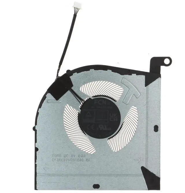 Alt view image 3 of 5 - CPU & GPU Cooling Fan Replacement for Lenovo LOQ 15IRH8 / GeekPro G5000 IRH8 RTX 4050, DFS5L22H15G86B FQRH, DFS5L22H05G86B FQRG, DC 5V 0.8A