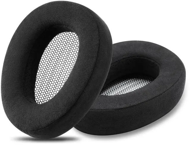 Alt view image 4 of 5 - AHG Accessory House Global Empyrean Empyrean II and Elite Ancantera earpads Cushions. Compatible with Meze Empyrean, Empyrean II and Elite Headphones. Easy DIY Fit ^^ Premium Alcantara