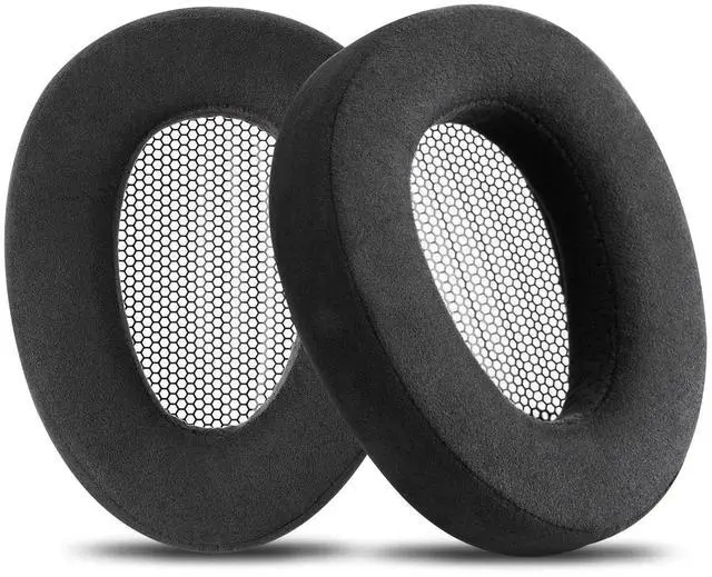Main image of AHG Accessory House Global Empyrean Empyrean II and Elite Ancantera earpads Cushions. Compatible with Meze Empyrean, Empyrean II and Elite Headphones. Easy DIY Fit ^^ Premium Alcantara