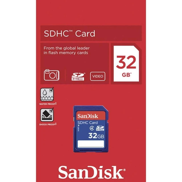 Alt view image 2 of 3 - SanDisk SDSDB-032G-B35 SDHC Memory Card 32GB 4MB/s Class 4