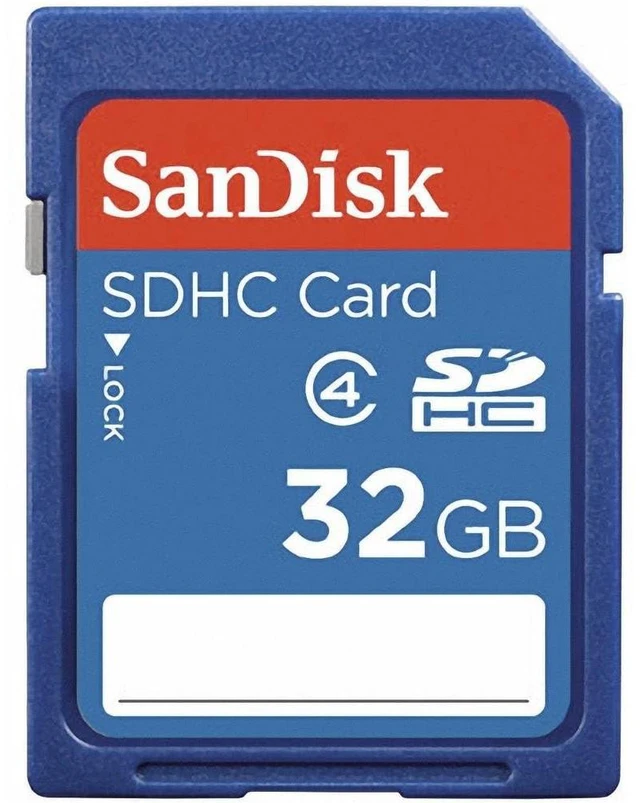 Main image of SanDisk SDSDB-032G-B35 SDHC Memory Card 32GB 4MB/s Class 4