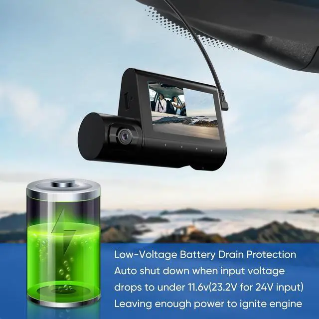 Alt view image 3 of 5 - USB-C Hardwire Kit for Cobra Dash Cams,Compatible Cobra SC Series Dash Cameras SC120SC 220CSC 250RDC 5V/3A Output,Cobra Dashcam Charger Power Cord with Parking Mode and Motion Detection