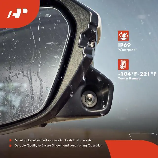 Alt view image 4 of 5 - A-Premium Park Assist Camera Rear View Backup Reverse Camera Compatible with Toyota Models - 2021 2022 2023 2024 Sienna