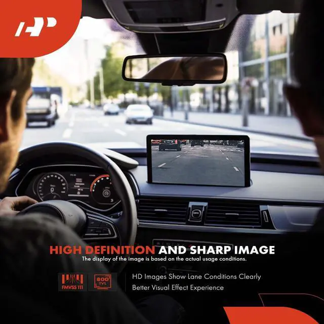Alt view image 5 of 5 - A-Premium Park Assist Camera Rear View Backup Reverse Camera Compatible with Toyota Models - 2021 2022 2023 2024 Sienna