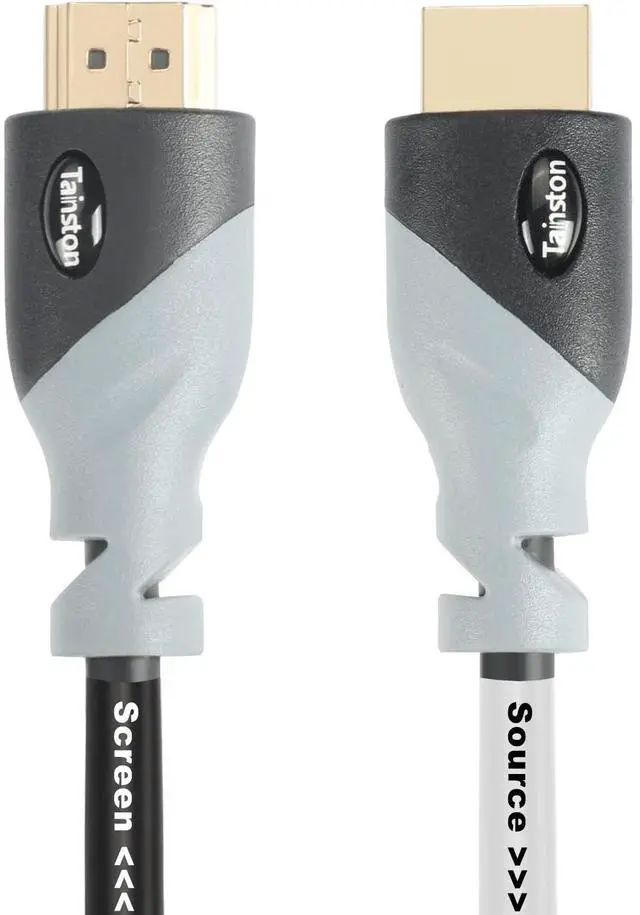 Alt view image 2 of 5 - Tainston High Speed HDMI Cable 100 ft Support 4K 2160P,3D,1080P,Audio Return Channel (100ft, grey)
