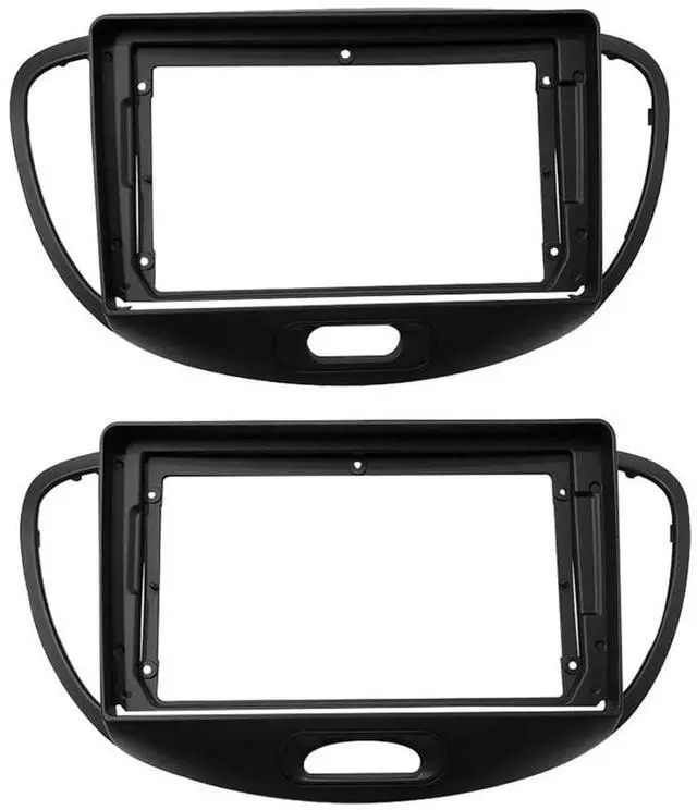 Alt view image 3 of 5 - 9'' Car Radio Stereo Dash Install Kit Fascia Panel Trim fits for Hyundai i10 2008-2011 Installation Aftermarket Stereo Headunit