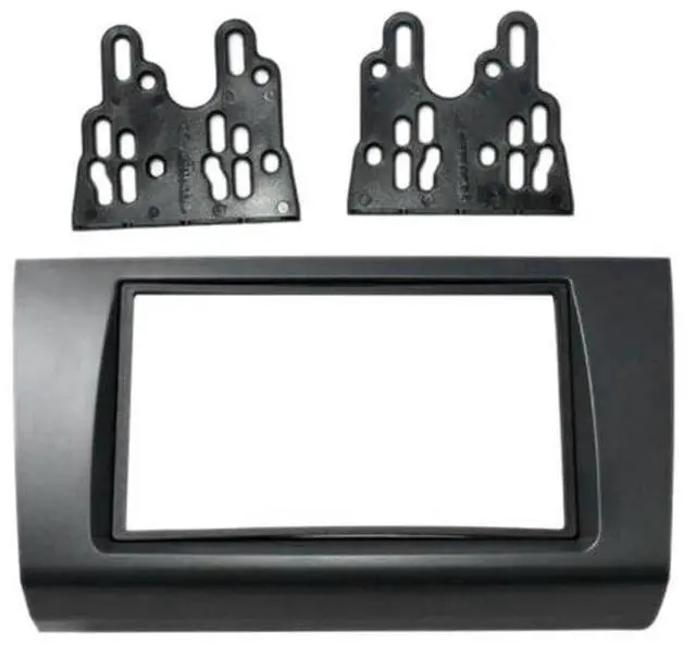 Alt view image 2 of 5 - Radio Stereo Panel for Suzuki Swift 2005-2010 2 Din Car Radio Frame Fascia Panel DVD Stereo CD Panel Dash Mount Refit Installation Trim Kit Frame Black