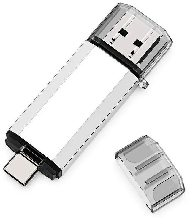 Alt view image 2 of 5 - USB C Flash Drive Type C, VICFUN USB Memory Stick 128GB USB 3.0 and USB C OTG 2 in 1 128GB USB Stick Thumb Drive for USB-C Device Smartphones,Compter
