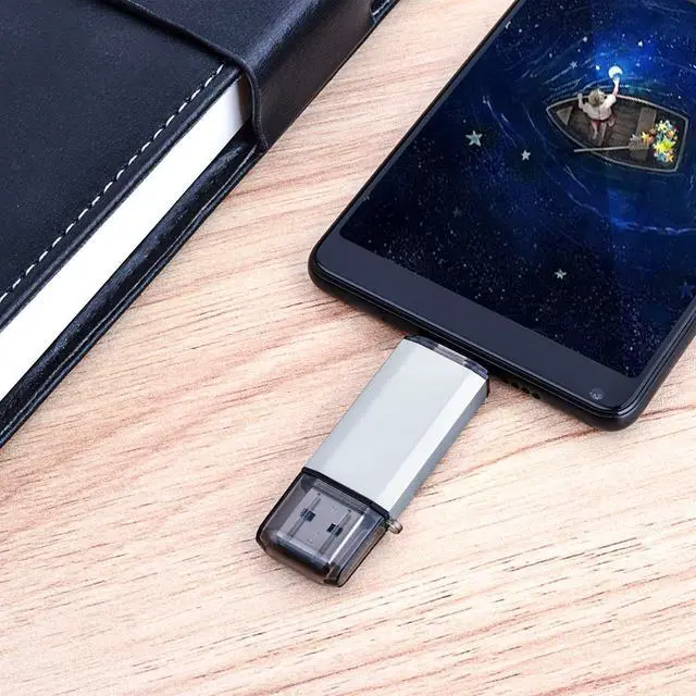 Alt view image 4 of 5 - USB C Flash Drive Type C, VICFUN USB Memory Stick 128GB USB 3.0 and USB C OTG 2 in 1 128GB USB Stick Thumb Drive for USB-C Device Smartphones,Compter