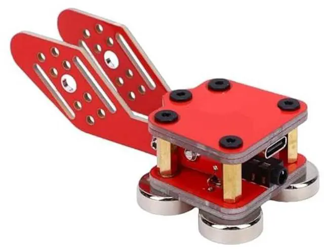 Main image of Yoidesu CW Keyer, PCB Double Paddle Automatic Morse Code Key with 4 Nd Magnetic Base, Universal 3.5mm Sound Jack Type C Interface for HAM Radio Smartphones Computers
