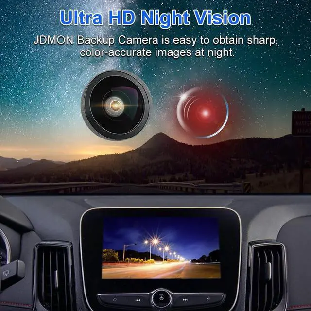 Alt view image 4 of 5 - JDMON Backup Camera Replacement for Honda Pilot 2012 2013 2014 2015 Reverse Rear Park Assist Camera Replacement for 39530SZAA01 39530SZAA21 HO1960125