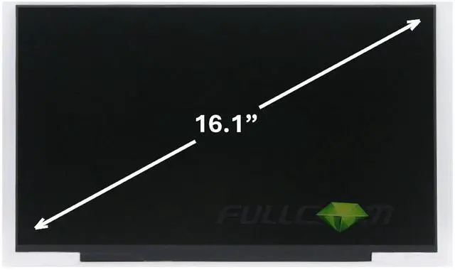 Alt view image 3 of 5 - FULLCOM New Replacement Screen for NV161FHM-NX2 16.1" FHD 1920x1080 144Hz IPS 40 Pin Non Touch No Brackets for Laptop/Display/Screen/LCD Application