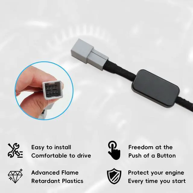 Alt view image 3 of 5 - Auovo Start Stop Eliminator for Toyota Tundra 2022-2025 2026 Highlander 2020-2025 GR Corolla IMT 2023-2025 2026 A-Off Disable/Canceller/Delete Auto Start Stop Function