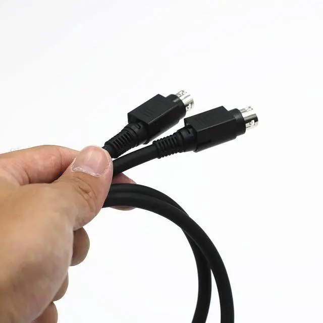 Alt view image 5 of 5 - Compatible with HiVi-Swan D100 & Edifier R1700BT/R1850DB Master-Slave Speaker Cable, 4-Pin High-Flex Pure Copper Audio Cable, Dual-Shielded Interconnect Wire Lossless Audio Transmission (32.8ft)