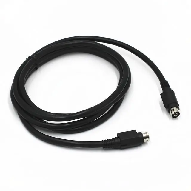 Alt view image 4 of 5 - Compatible with HiVi-Swan D100 & Edifier R1700BT/R1850DB Master-Slave Speaker Cable, 4-Pin High-Flex Pure Copper Audio Cable, Dual-Shielded Interconnect Wire Lossless Audio Transmission (32.8ft)