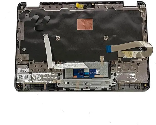 Main image of Lyinsen Replacement for Dell Latitude 11 3120 Laptop Upper Case Palmrest Keyboard Touchpad Assembly Part 11.6" 0R1976 R1976 Top Cover Black