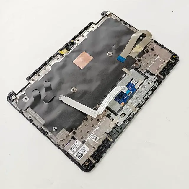 Alt view image 4 of 5 - Lyinsen Replacement for Dell Latitude 11 3120 Laptop Upper Case Palmrest Keyboard Touchpad Assembly Part 11.6" 0R1976 R1976 Top Cover Black